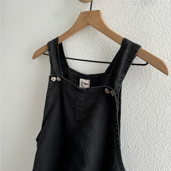 St. Agni Linen Romper Shortall - Picture 5 of 10